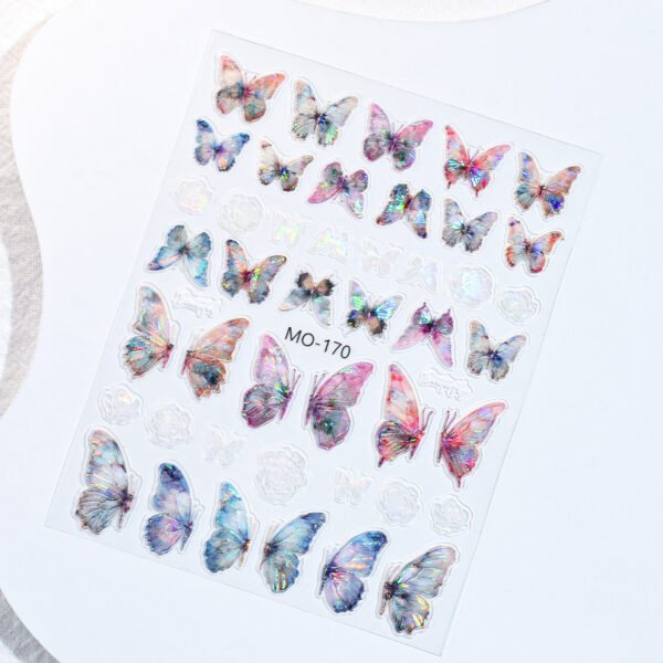 Butterfly stickers, party supplies, decorative stickers, makeup