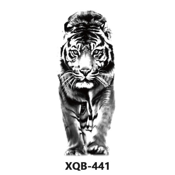 10Pcs Tiger style tattoo paper - Image 9